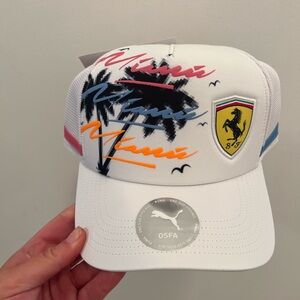 Scuderia Ferrari Sketches Trucker Cap- 2025 Miami F1
Sold out everywhere!